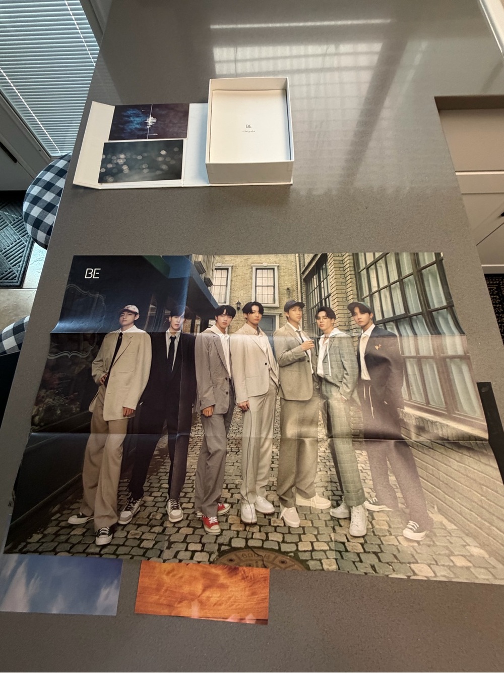 BTS BE Deluxe Edition CD 2020 Complete Photocards Poster Books K-Pop Big Hit